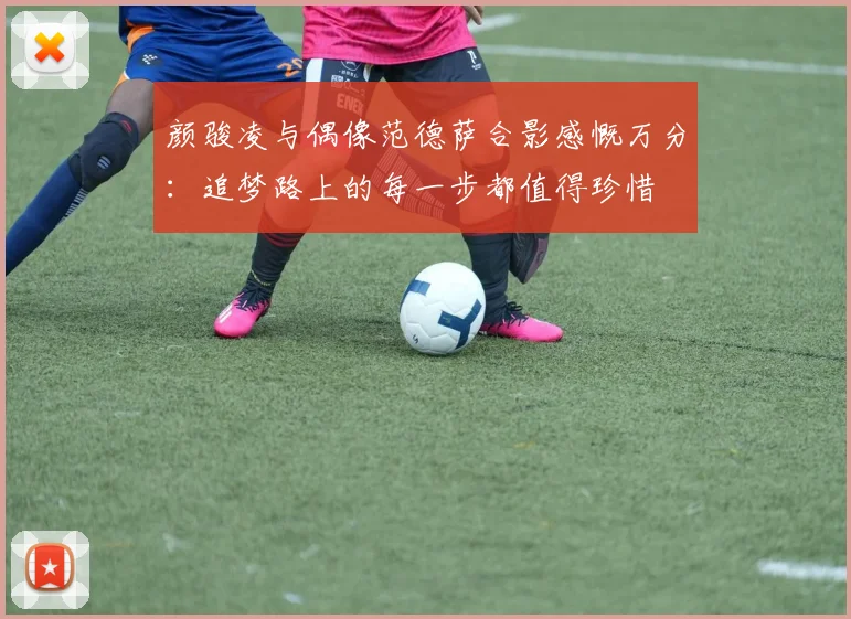 颜骏凌与偶像范德萨合影感慨万分：追梦路上的每一步都值得珍惜